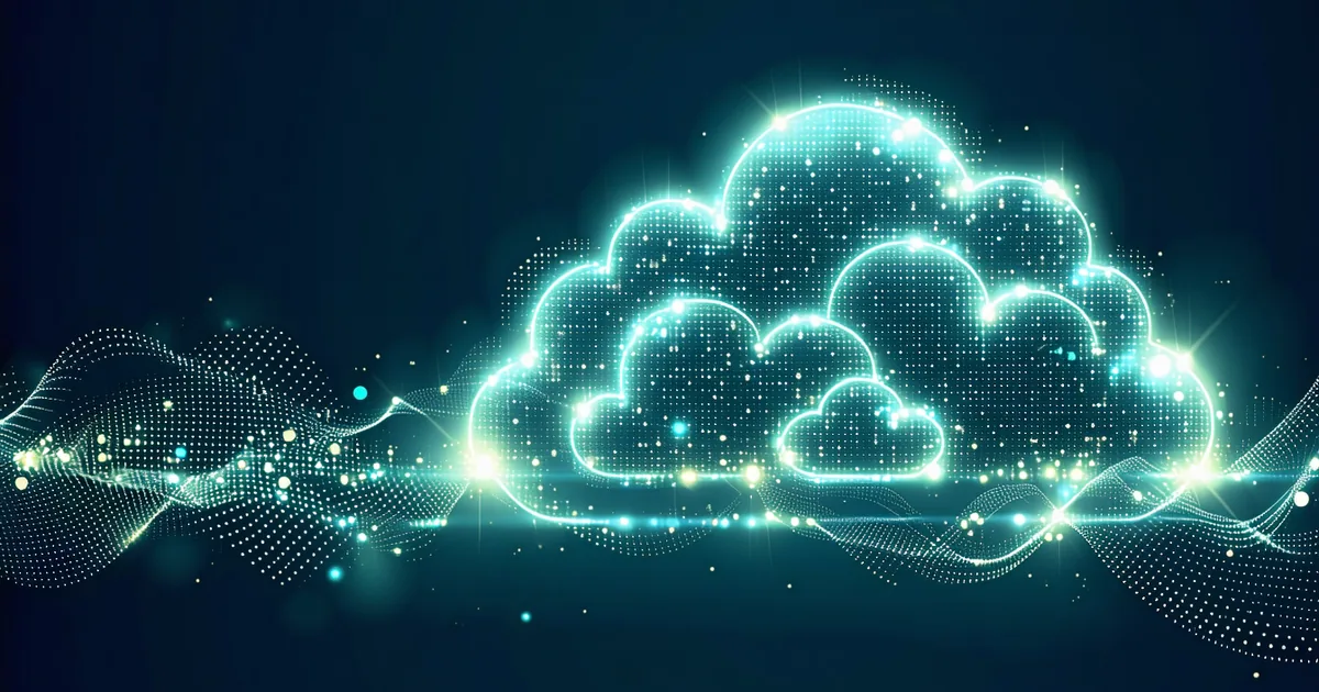 Network diagram showing data flow optimized to avoid cross-region cloud egress charges